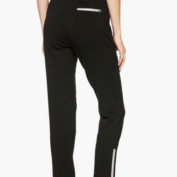 Paige Francesco Drawstring Black Jogger Pants Size Small - Picture 3 of 14